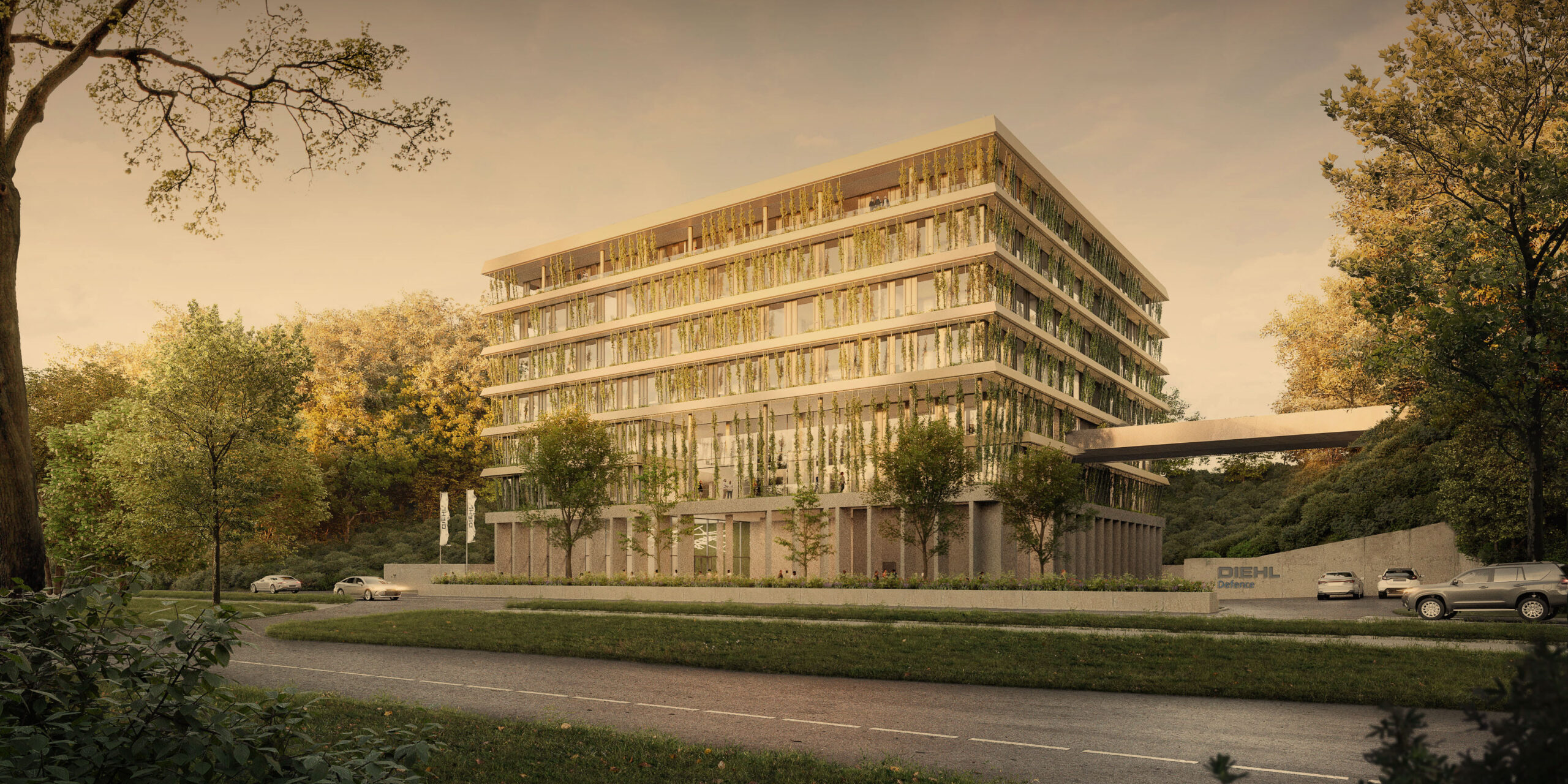 Büroneubau am Bodensee.